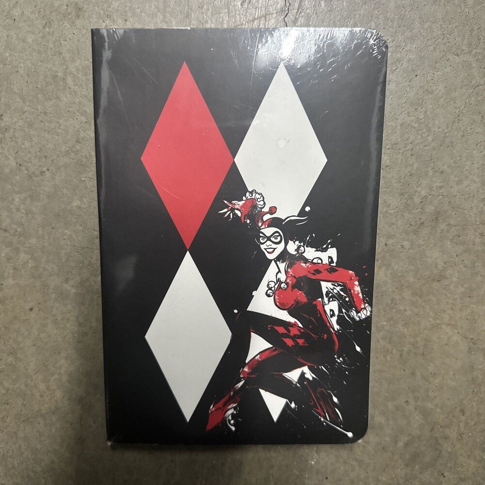 DC Comics Harley Quinn Notebook Journal 80 Sheets Lootcrate Exclusive 2018 New